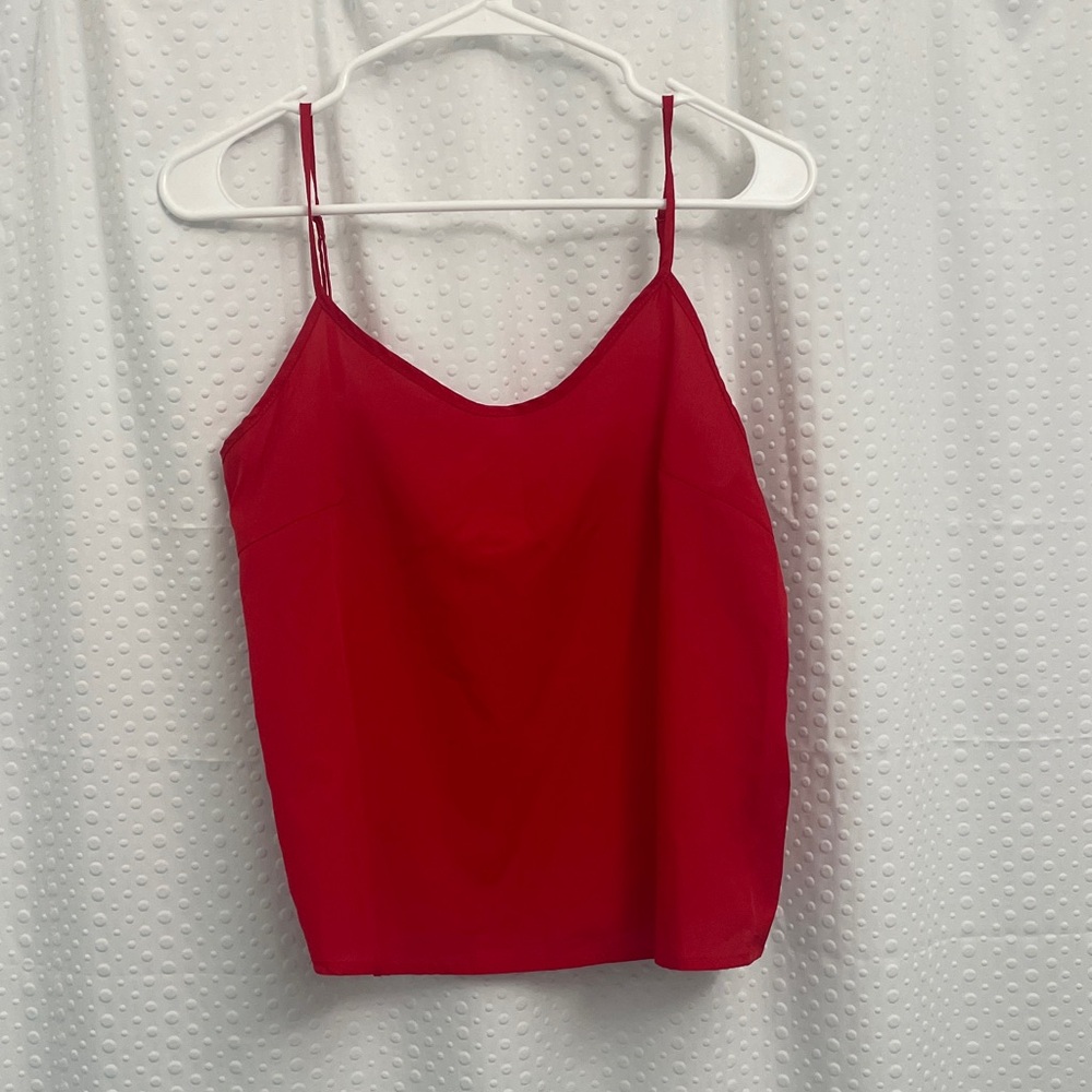 Nanette Lepore Bold Red Camisole Top